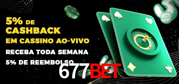 Promoções do cassino ao Vivo 677bet